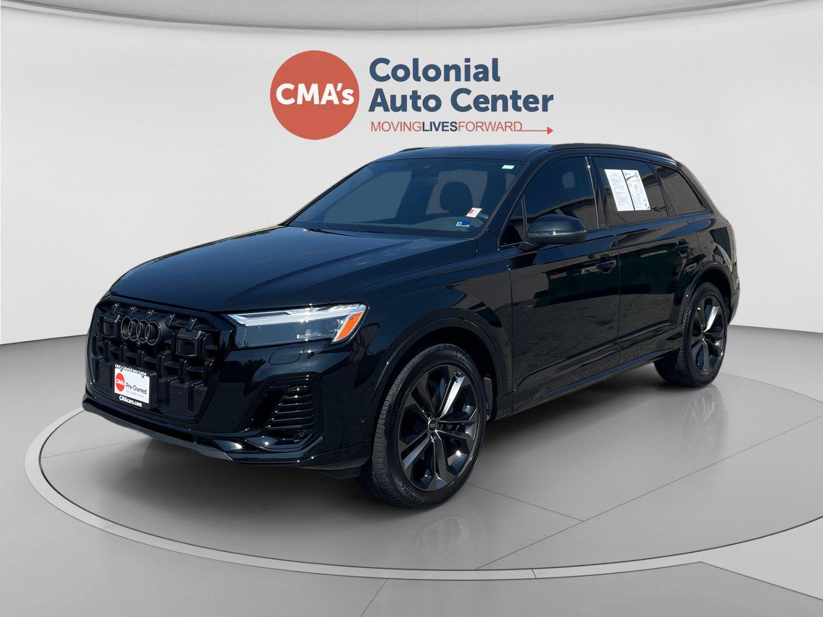 Mythos Black Metallic 2025 Audi Q7 SUV / Crossover All-Wheel Drive Automatic