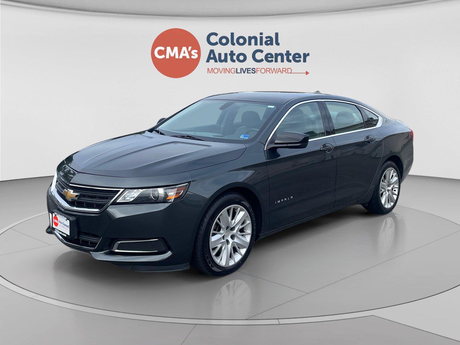 Nightfall Gray Metallic 2019 Chevrolet Impala Sedan Front-Wheel Drive 6-Speed Automatic Overdrive