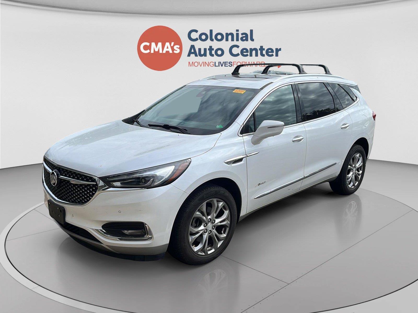 White Frost Tricoat 2019 Buick Enclave SUV / Crossover Four-Wheel Drive 9-Speed Automatic