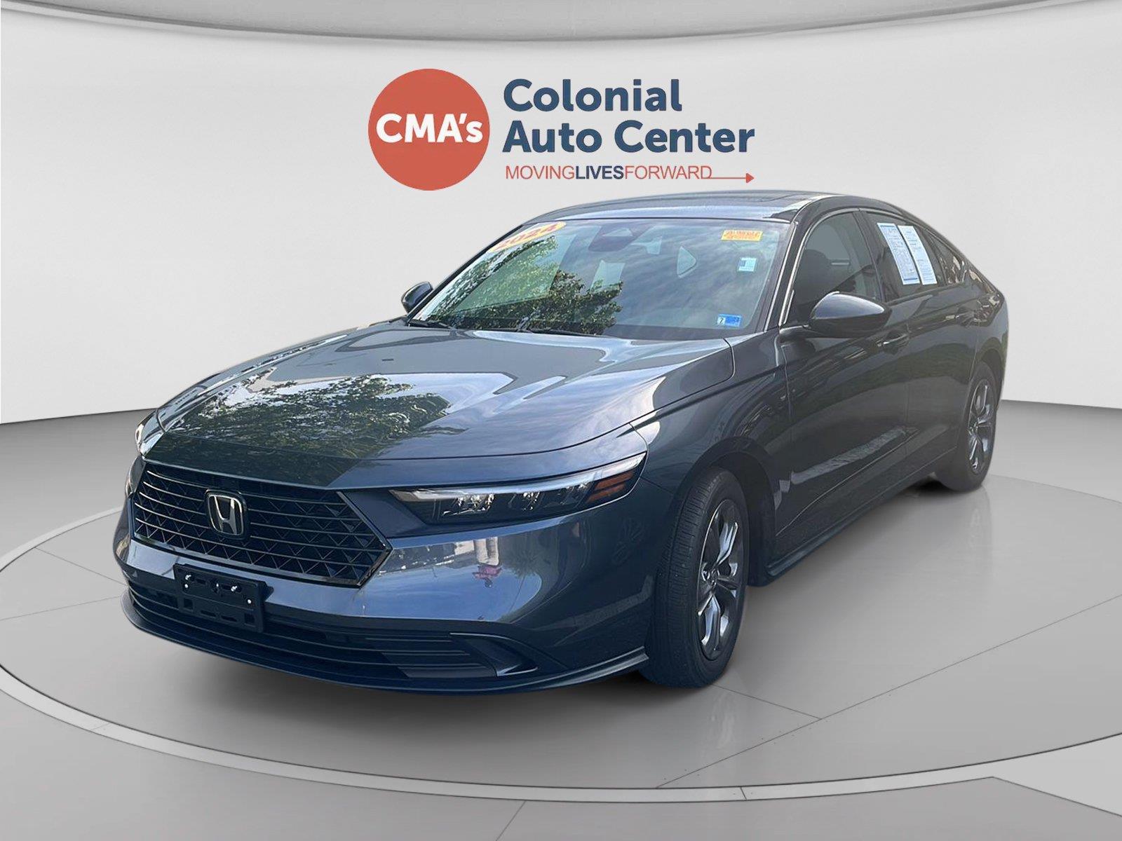 Meteorite Gray Metallic 2024 Honda Accord Sedan Front-Wheel Drive Continuously Variable Transmission