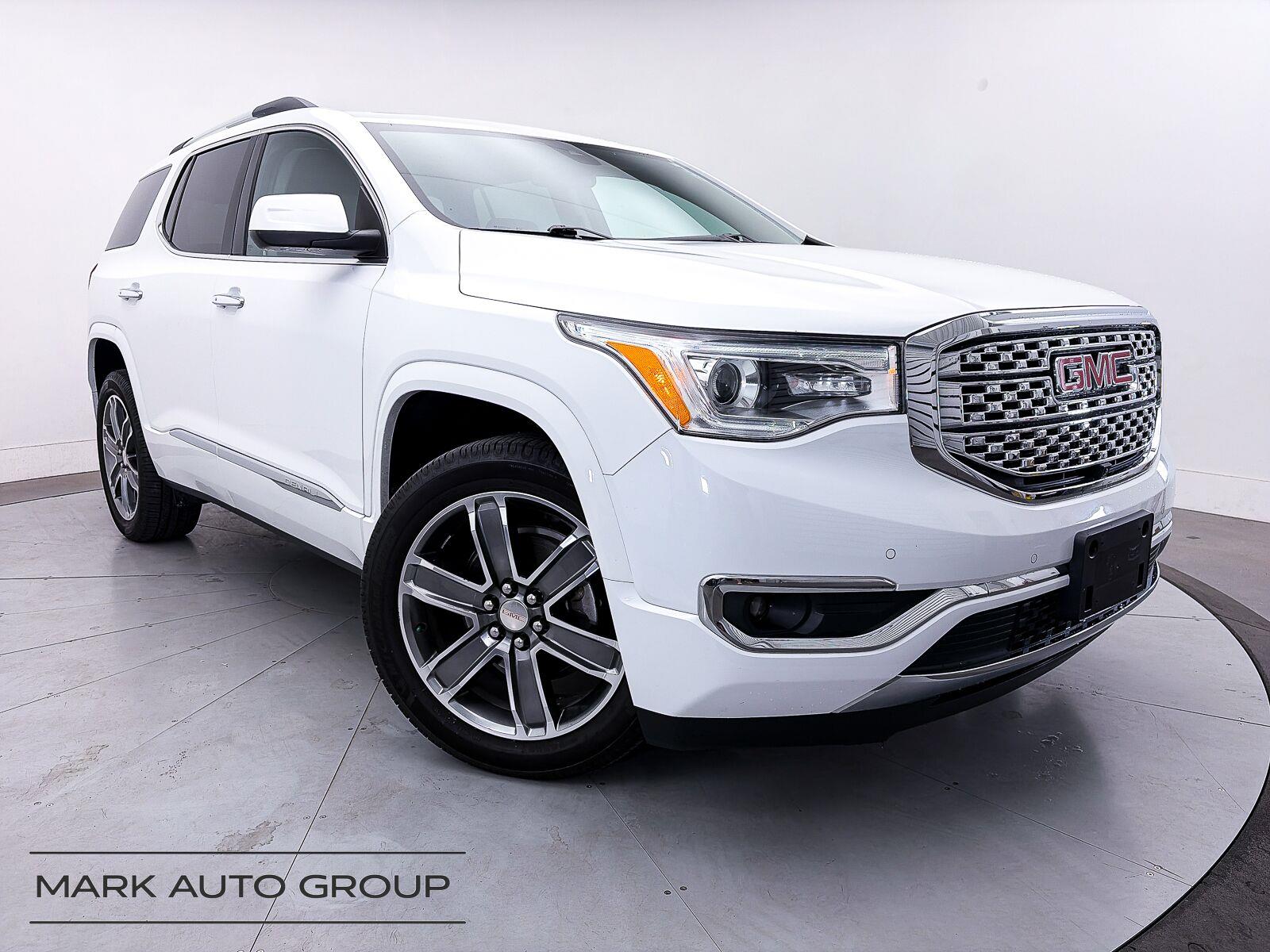 Summit White 2019 GMC Acadia SUV / Crossover Four-Wheel Drive 6-Speed Automatic