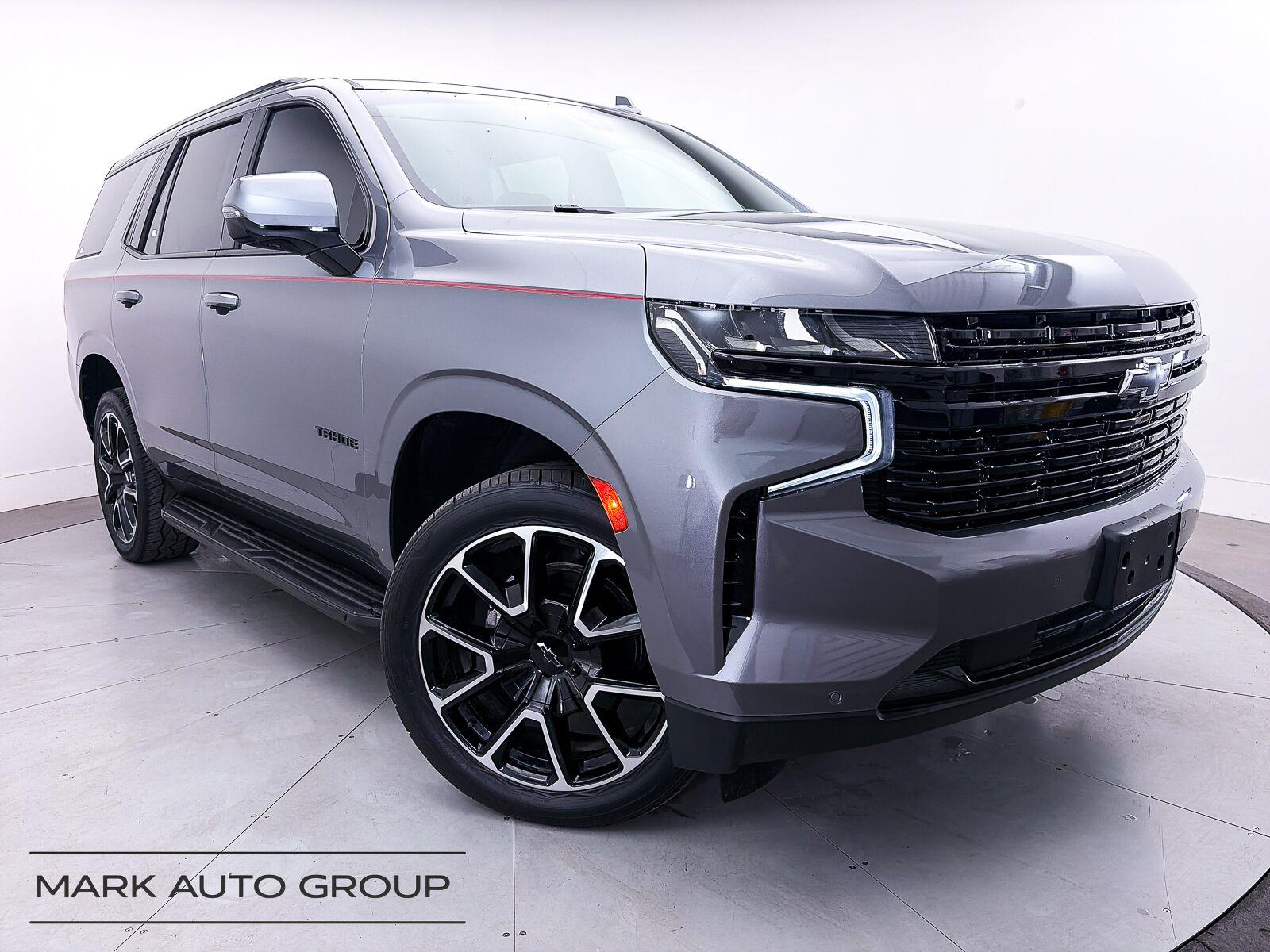 Gray (Satin Steel Metallic) 2021 Chevrolet Tahoe SUV / Crossover Four-Wheel Drive Automatic