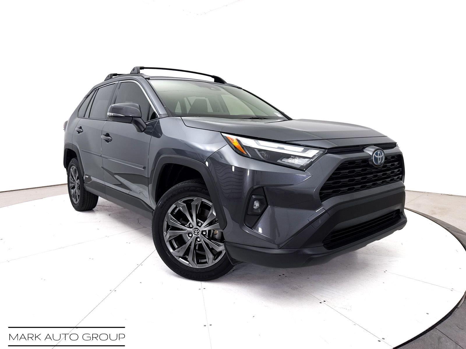 Magnetic Gray Metallic 2022 Toyota RAV4 Hybrid SUV / Crossover All-Wheel Drive Continuously Variable Transmission