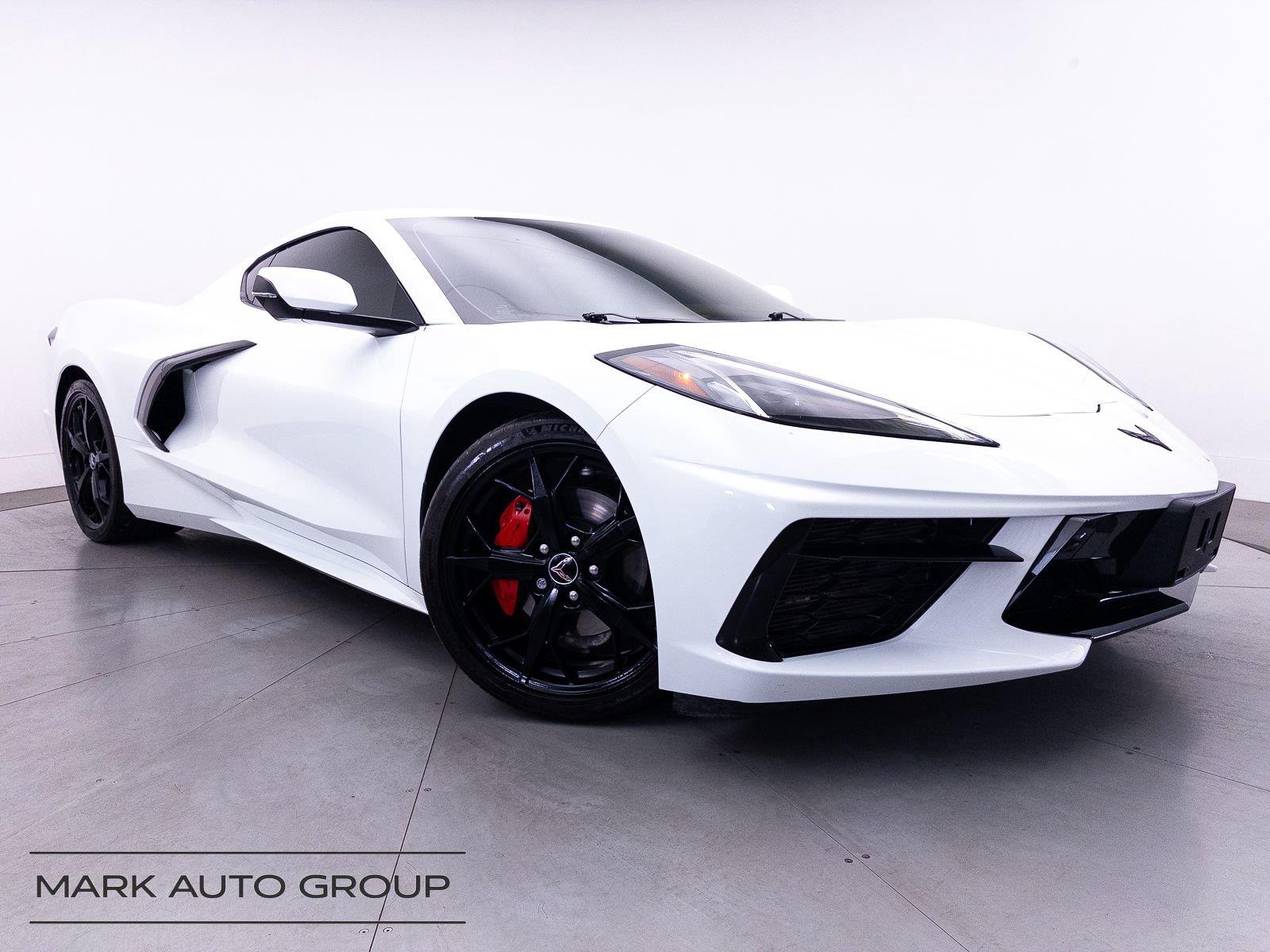 White 2021 Chevrolet Corvette Coupe Rear-Wheel Drive 8-Speed Dual Clutch