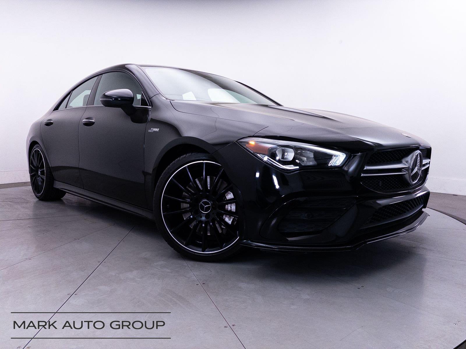 Black 2021 Mercedes-Benz CLA Coupe All-Wheel Drive 7-Speed Automatic