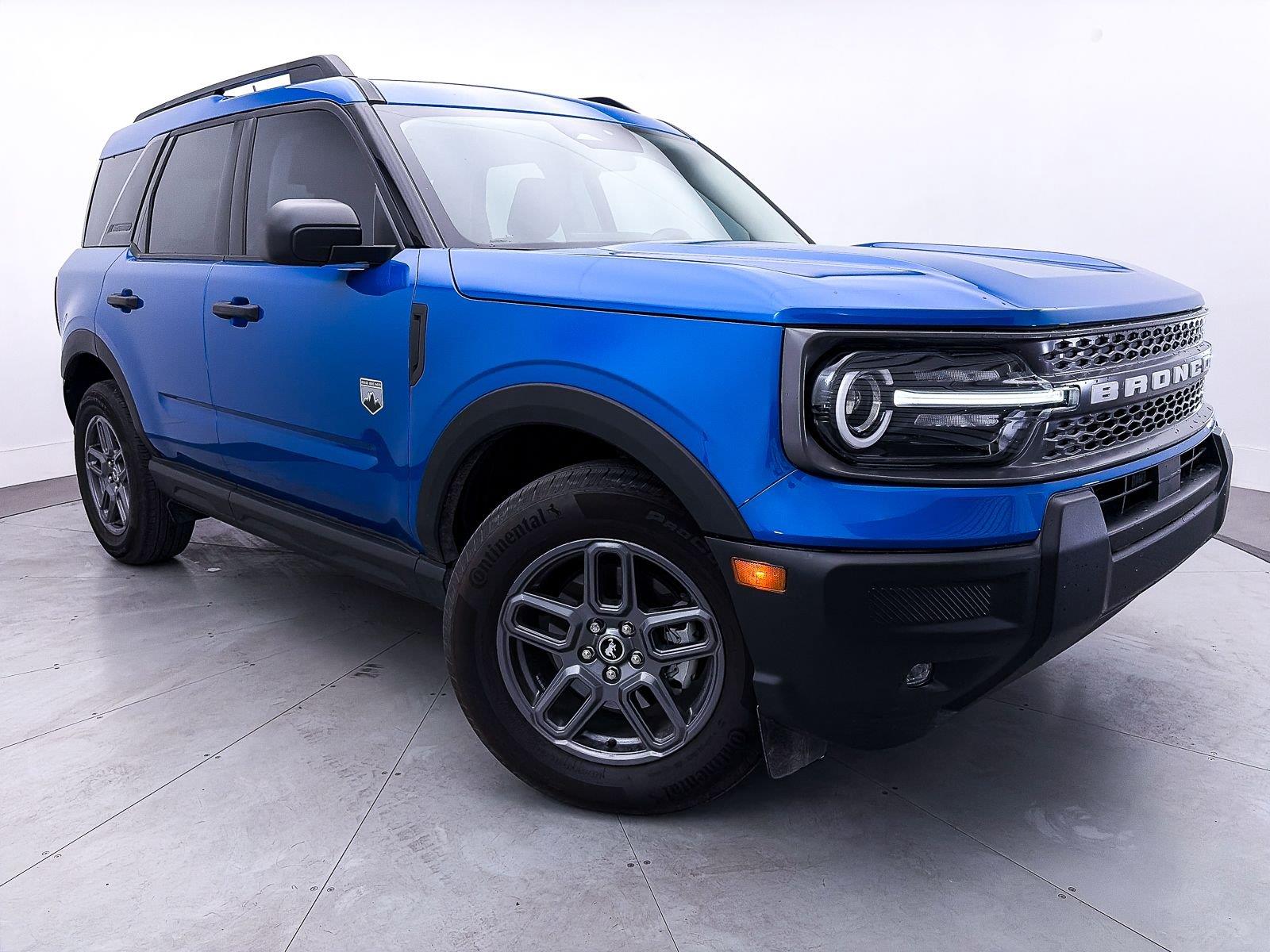 Velocity Blue 2025 Ford Bronco Sport SUV / Crossover All-Wheel Drive 8-Speed Automatic
