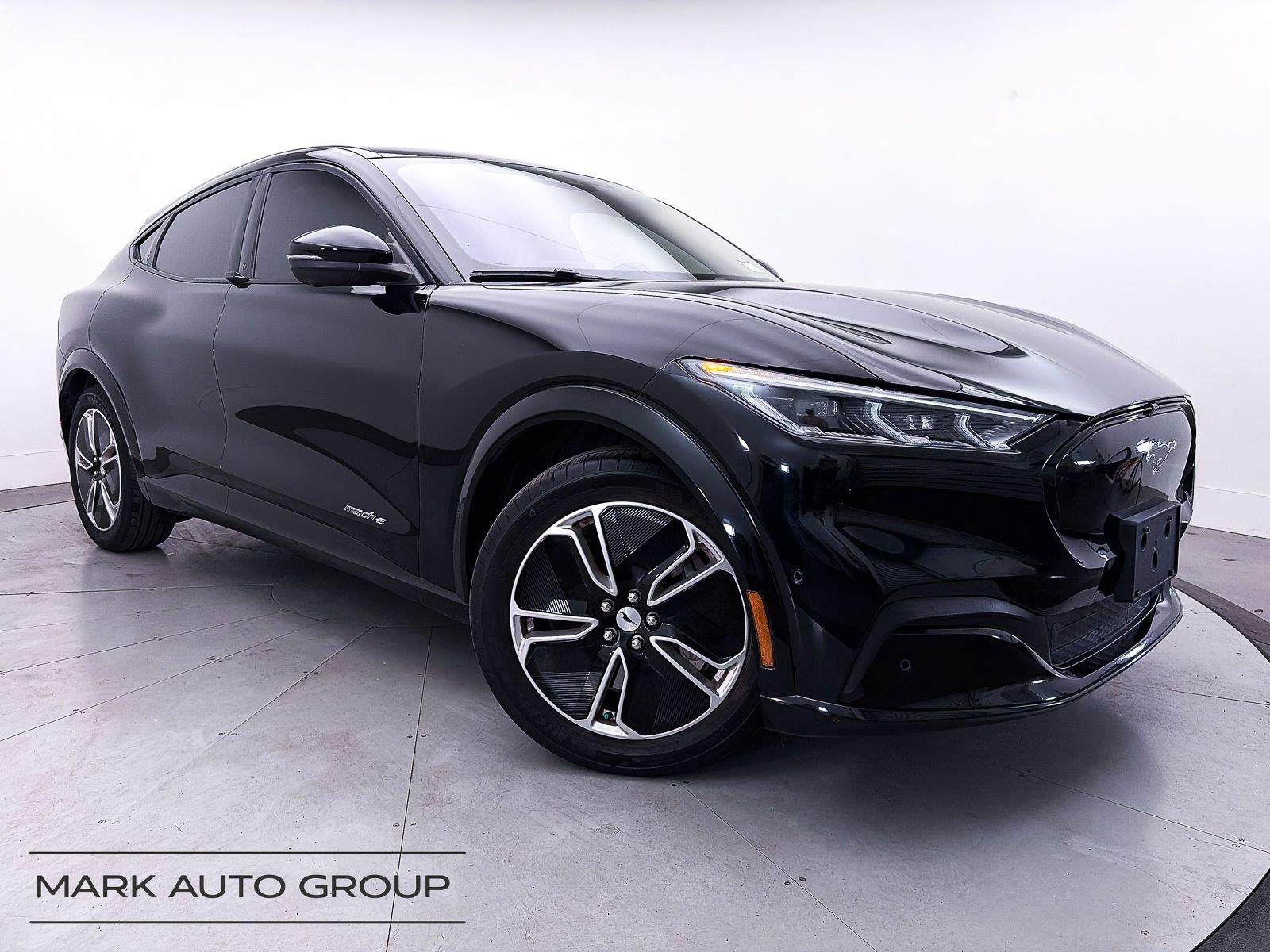 Shadow Black 2023 Ford Mustang Mach-E SUV / Crossover Rear-Wheel Drive Automatic