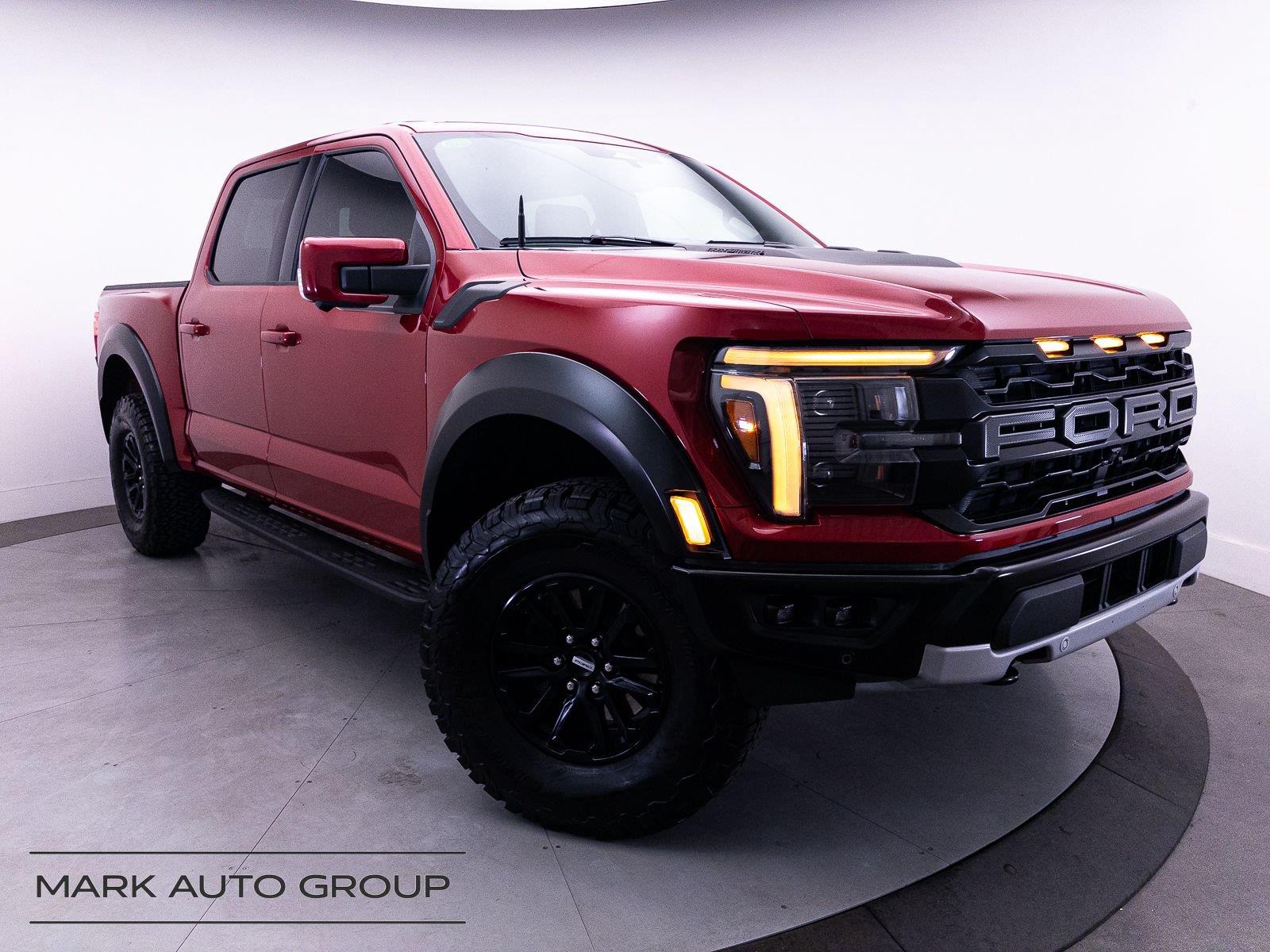 Rapid Red Metallic Tinted Clearcoat 2025 Ford F-150 Pickup Truck Four-Wheel Drive Automatic