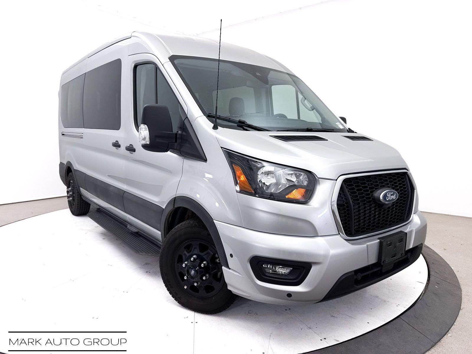 Ingot Silver 2024 Ford Transit Passenger Van All-Wheel Drive Automatic