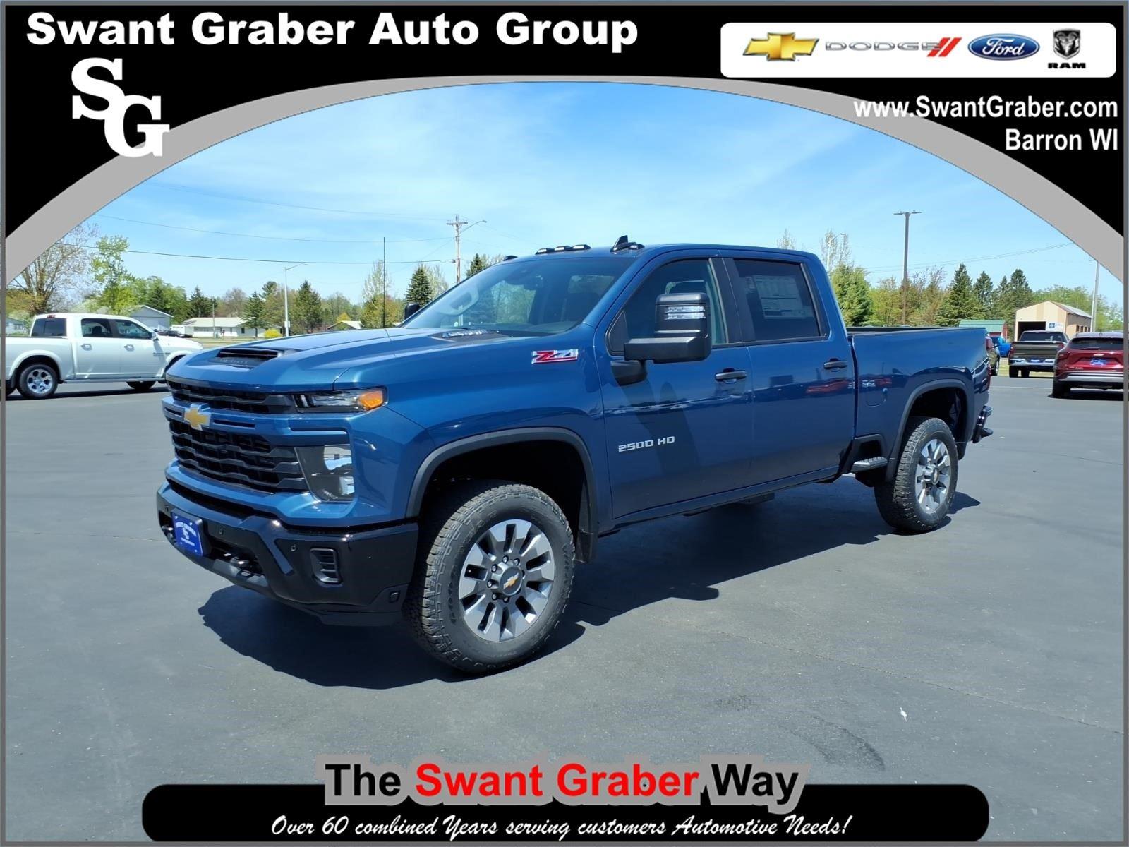 Lakeshore Blue Metallic 2026 Chevrolet Silverado 2500HD Pickup Truck Four-Wheel Drive Automatic
