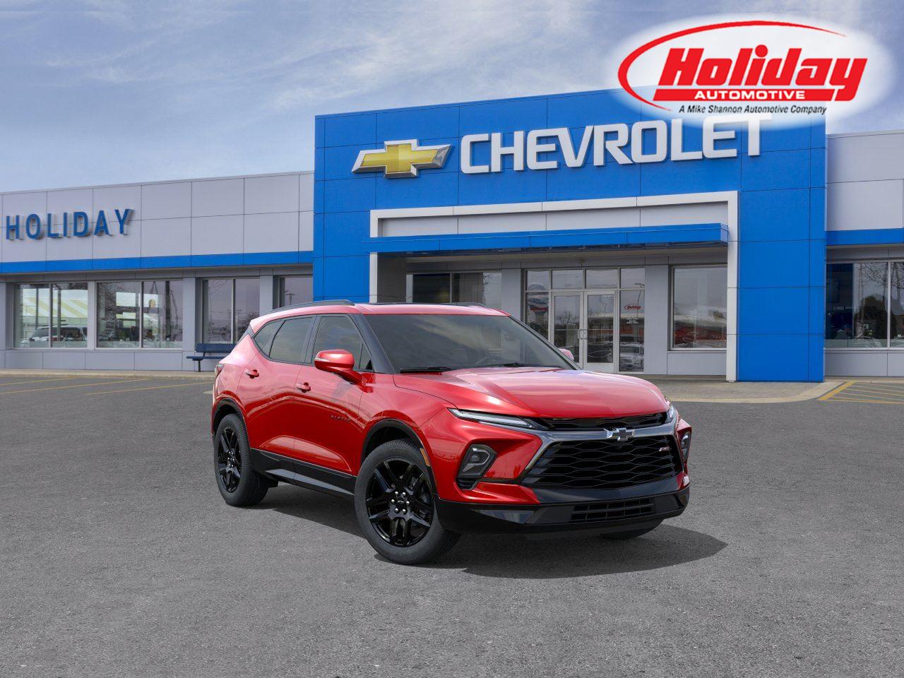 Radiant Red Tintcoat 2026 Chevrolet Blazer SUV / Crossover All-Wheel Drive 9-Speed Automatic