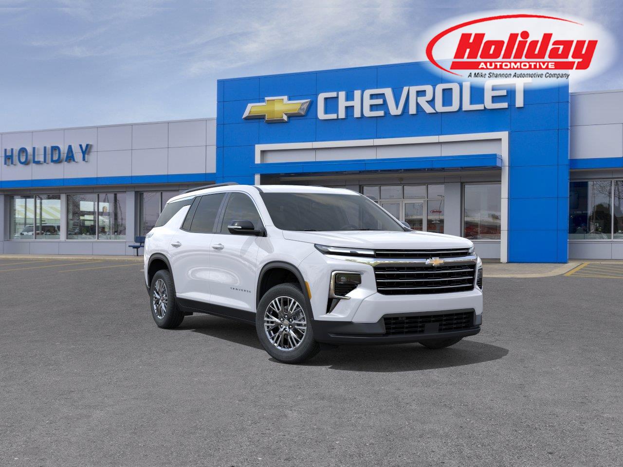 Summit White 2027 Chevrolet Traverse SUV / Crossover Four-Wheel Drive 8-Speed Automatic