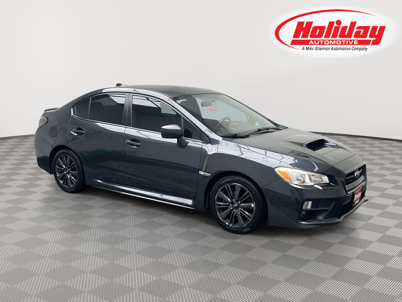 Dark Gray Metallic 2017 Subaru WRX Sedan All-Wheel Drive Manual