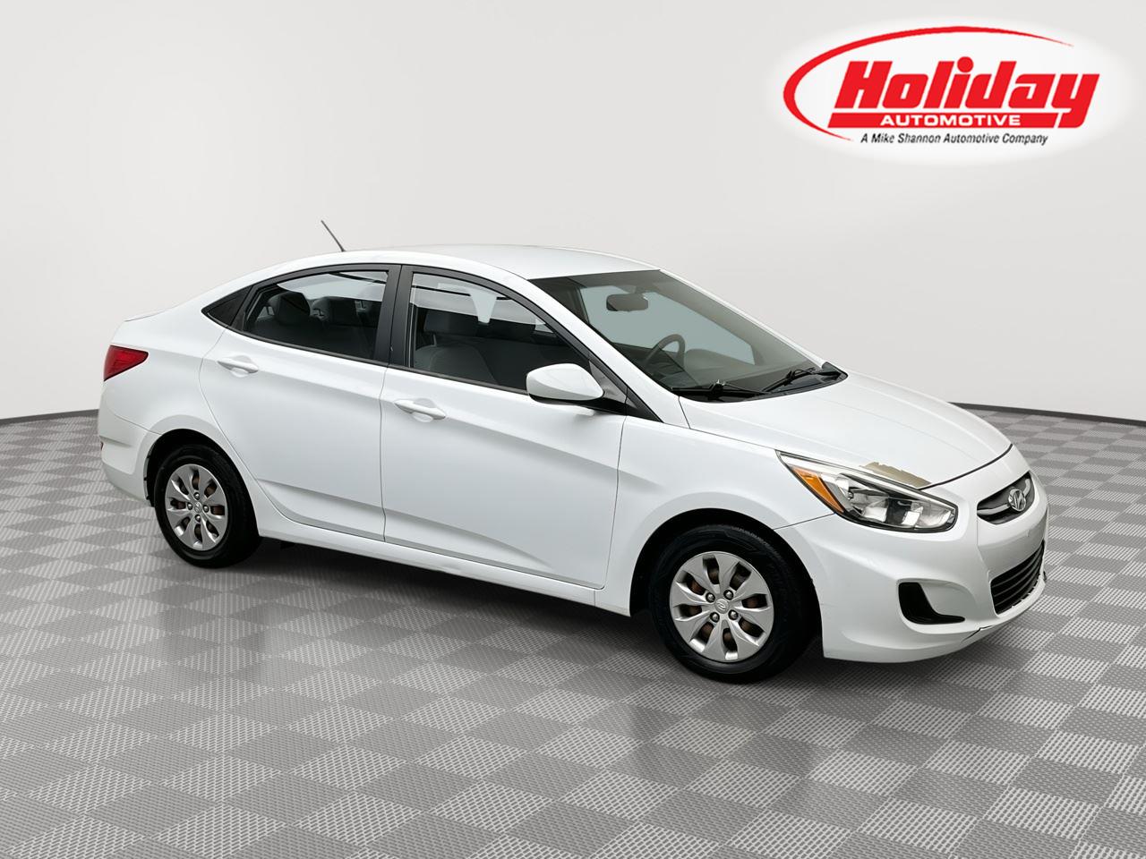Century White 2017 Hyundai Accent Sedan Front-Wheel Drive Automatic