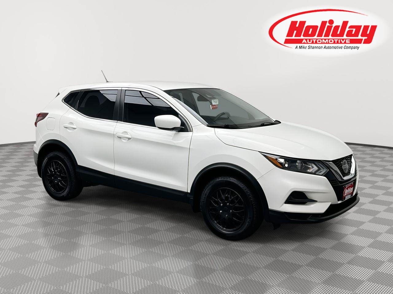 Glacier White 2020 Nissan Rogue Sport SUV / Crossover All-Wheel Drive Continuously Variable Transmission