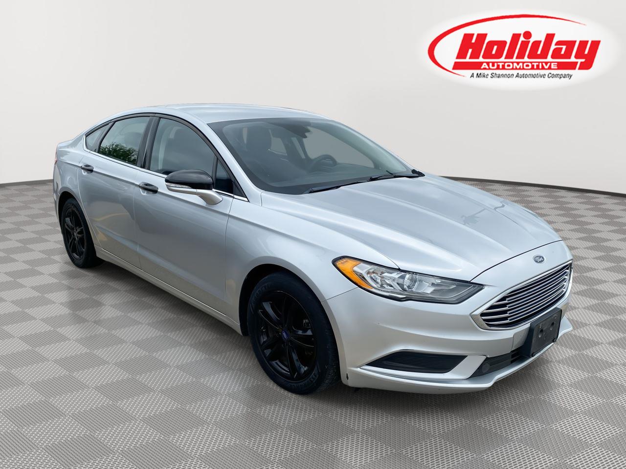 Ingot Silver 2018 Ford Fusion Sedan Front-Wheel Drive 6-Speed Automatic