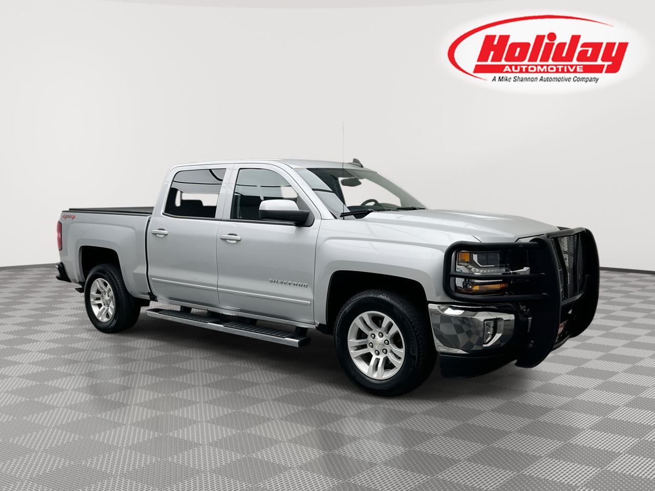 Silver Ice Metallic 2016 Chevrolet Silverado 1500 Pickup Truck Four-Wheel Drive 6-Speed Automatic