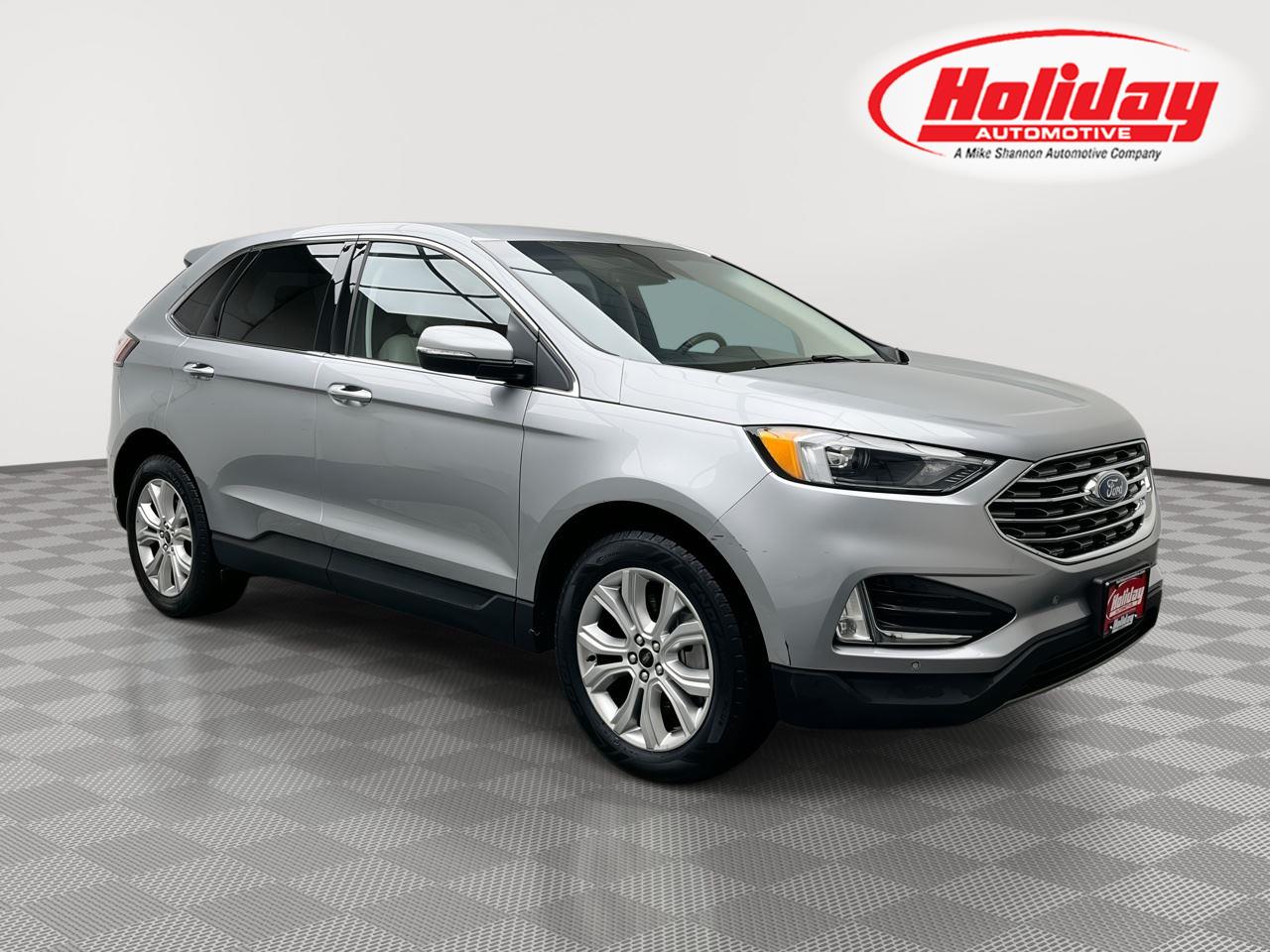 Iconic Silver 2023 Ford Edge SUV / Crossover All-Wheel Drive 8-Speed Automatic