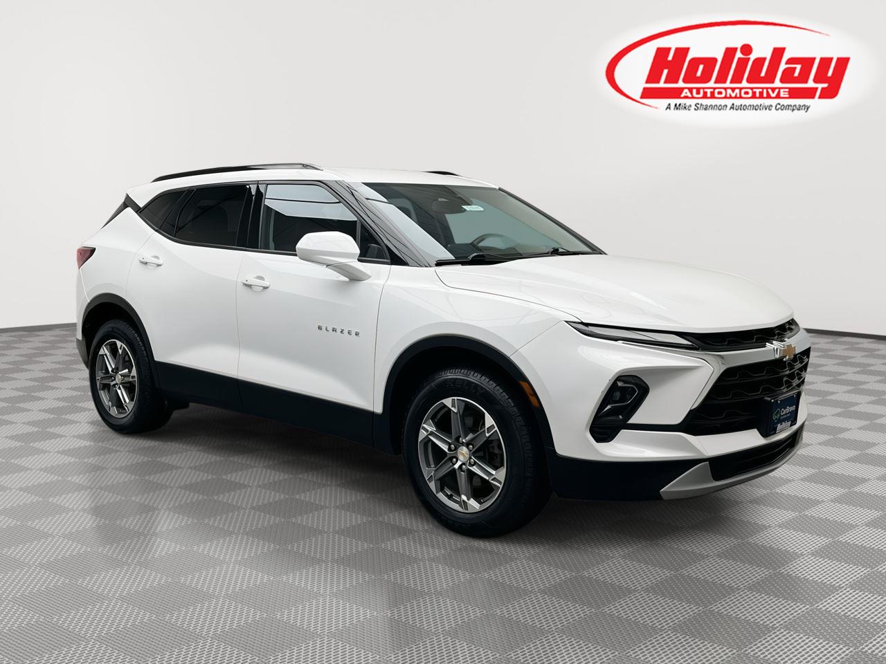 Summit White 2023 Chevrolet Blazer SUV / Crossover All-Wheel Drive 9-Speed Automatic