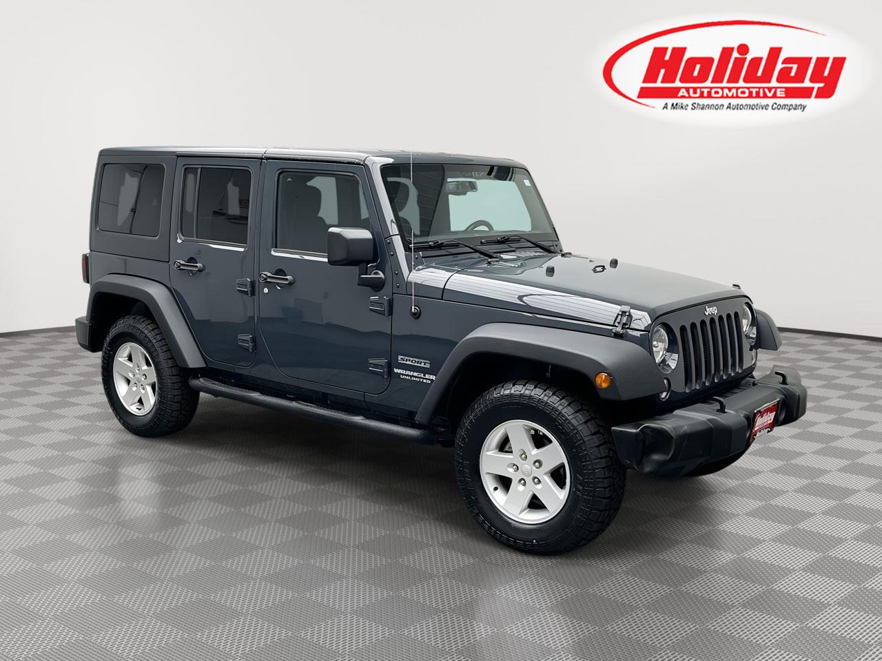 Rhino Clearcoat 2017 Jeep Wrangler SUV / Crossover Four-Wheel Drive 5-Speed Automatic