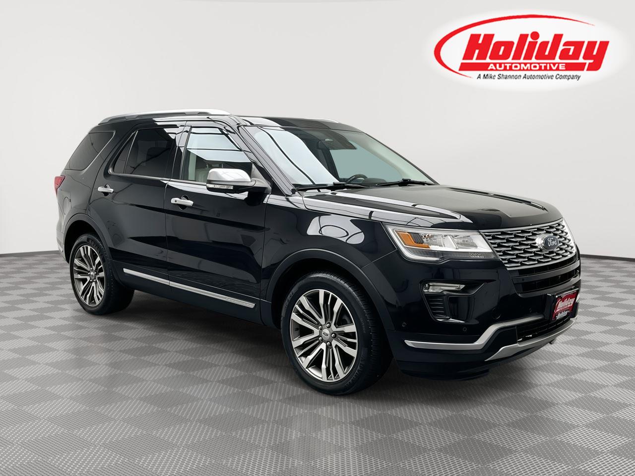 Agate Black 2019 Ford Explorer SUV / Crossover All-Wheel Drive 6-Speed Automatic