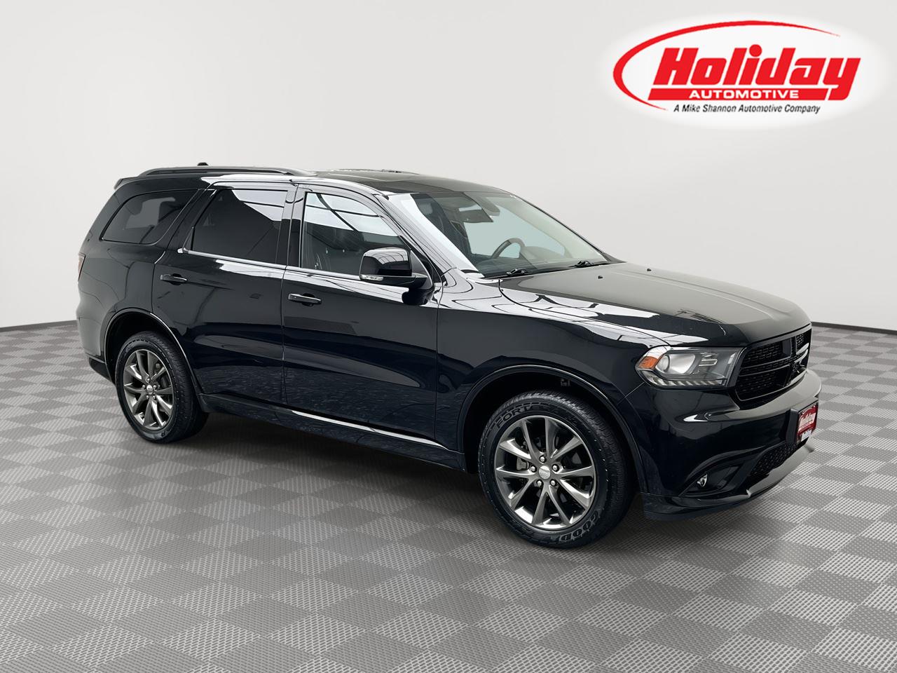 DB Black Clearcoat 2018 Dodge Durango SUV / Crossover All-Wheel Drive 8-Speed Automatic