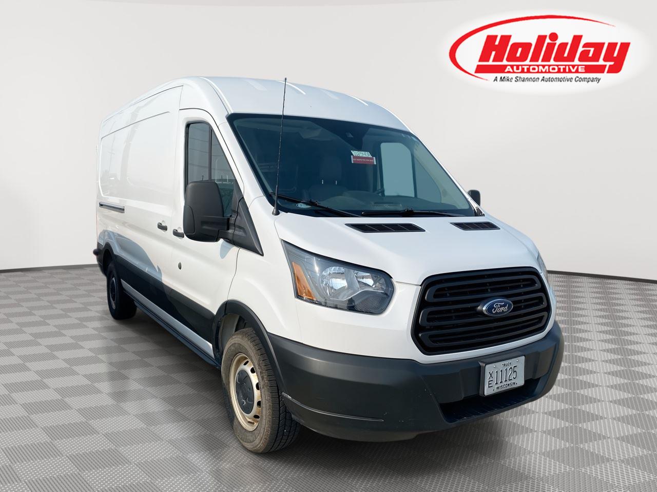 Oxford White 2019 Ford Transit Cargo Van Rear-Wheel Drive 6-Speed Automatic Overdrive