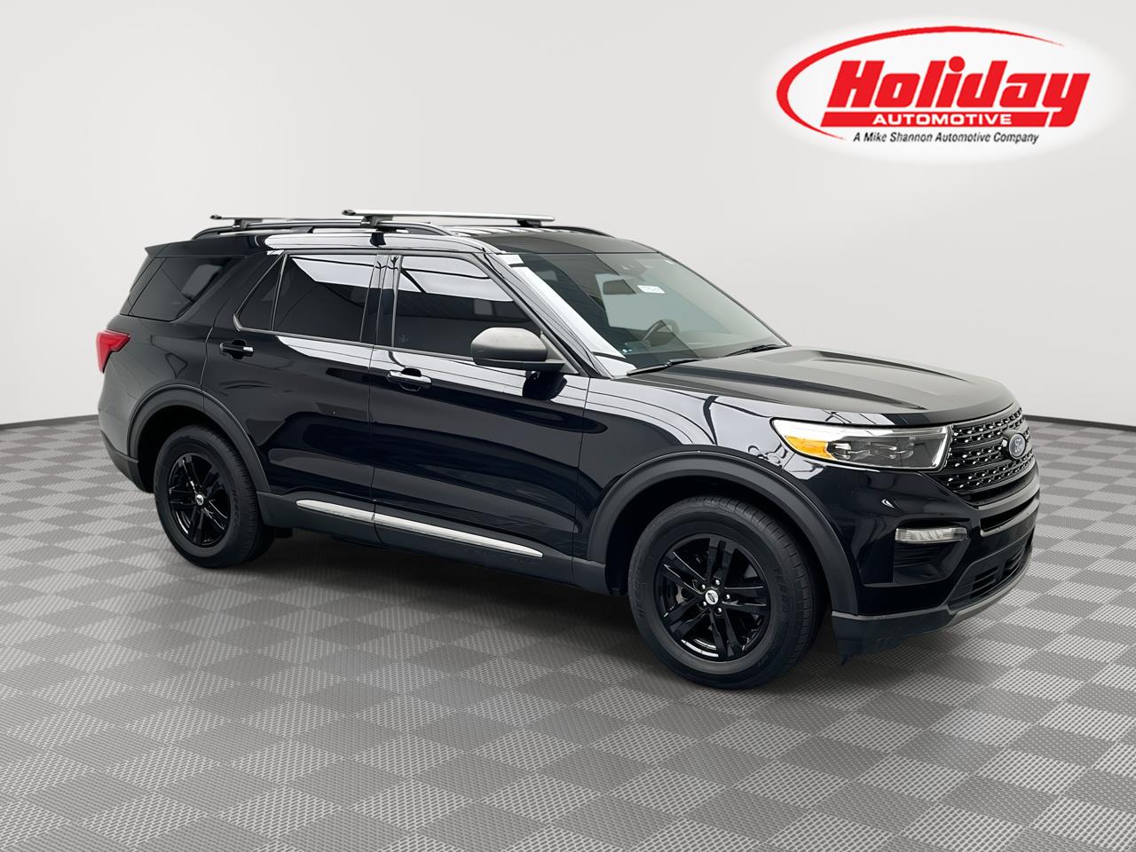 Agate Black 2020 Ford Explorer SUV / Crossover All-Wheel Drive Automatic