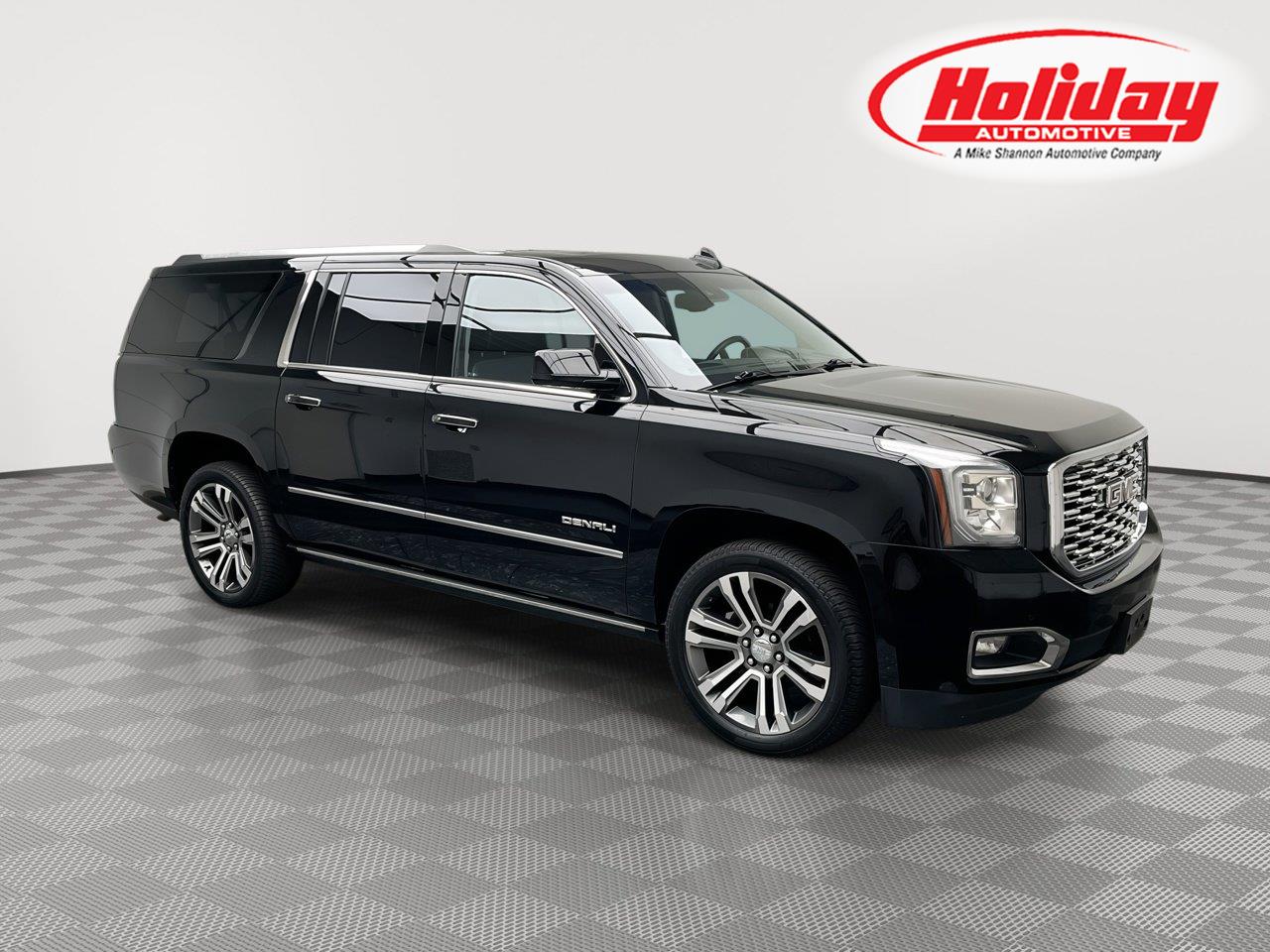 Onyx Black 2018 GMC Yukon XL SUV / Crossover Four-Wheel Drive Automatic