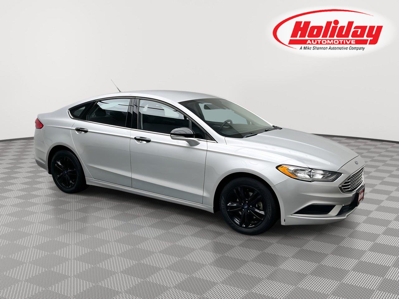 Ingot Silver 2018 Ford Fusion Sedan Front-Wheel Drive 6-Speed Automatic