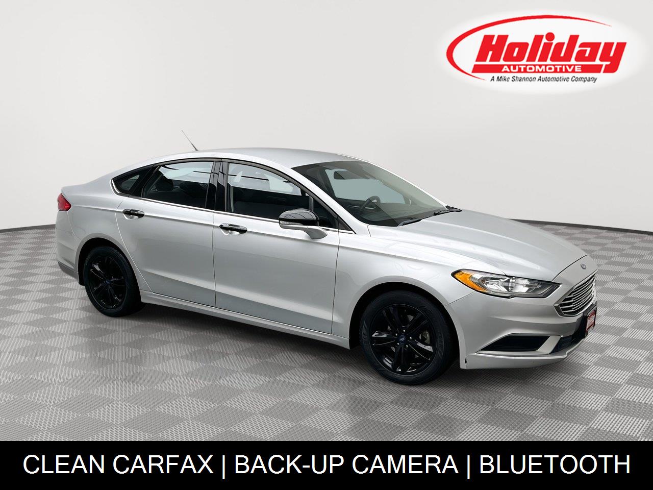 Ingot Silver 2018 Ford Fusion Sedan Front-Wheel Drive 6-Speed Automatic