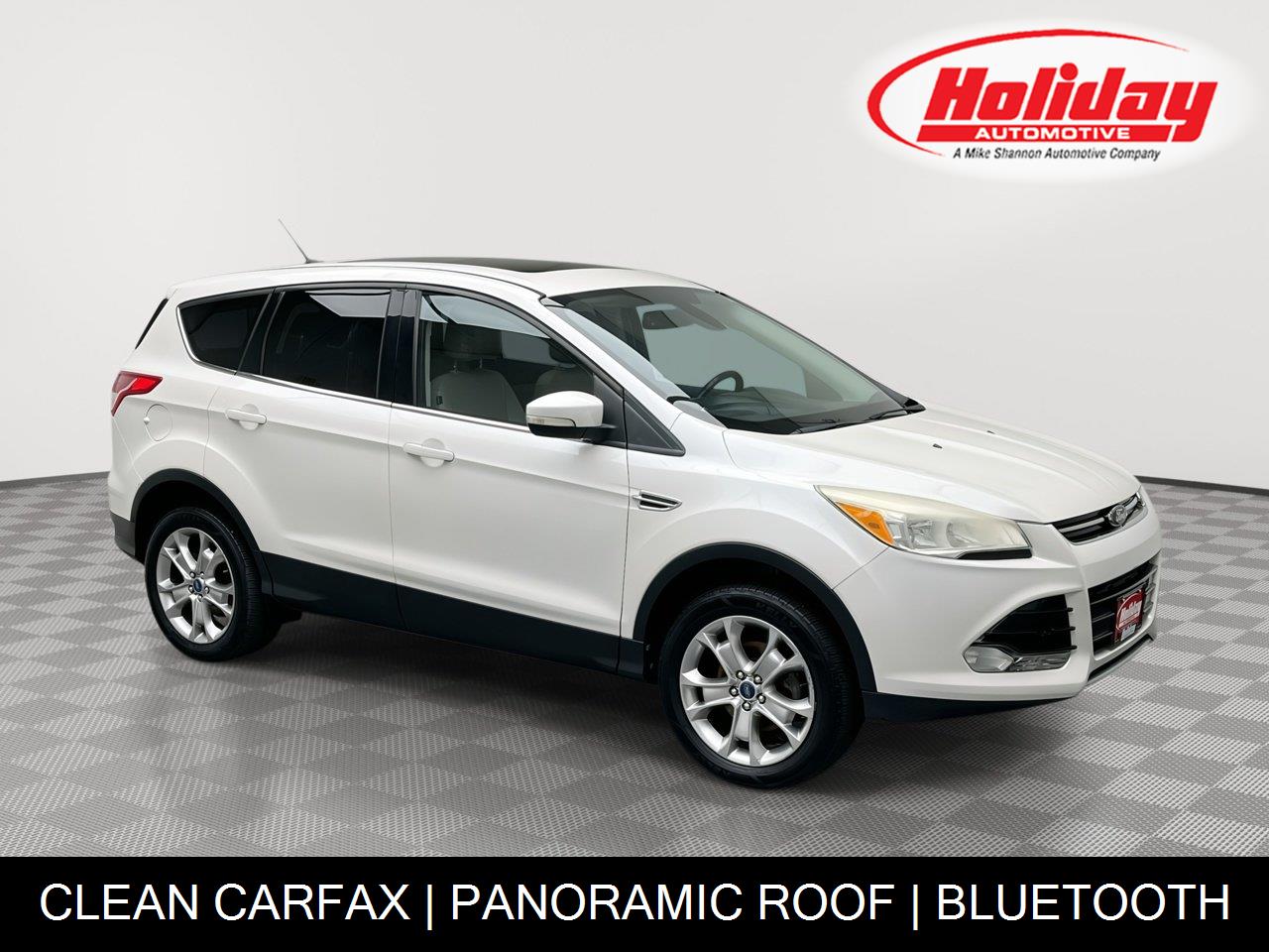 White Platinum Metallic Tri-Coat 2013 Ford Escape SUV / Crossover Front-Wheel Drive 6-Speed Automatic