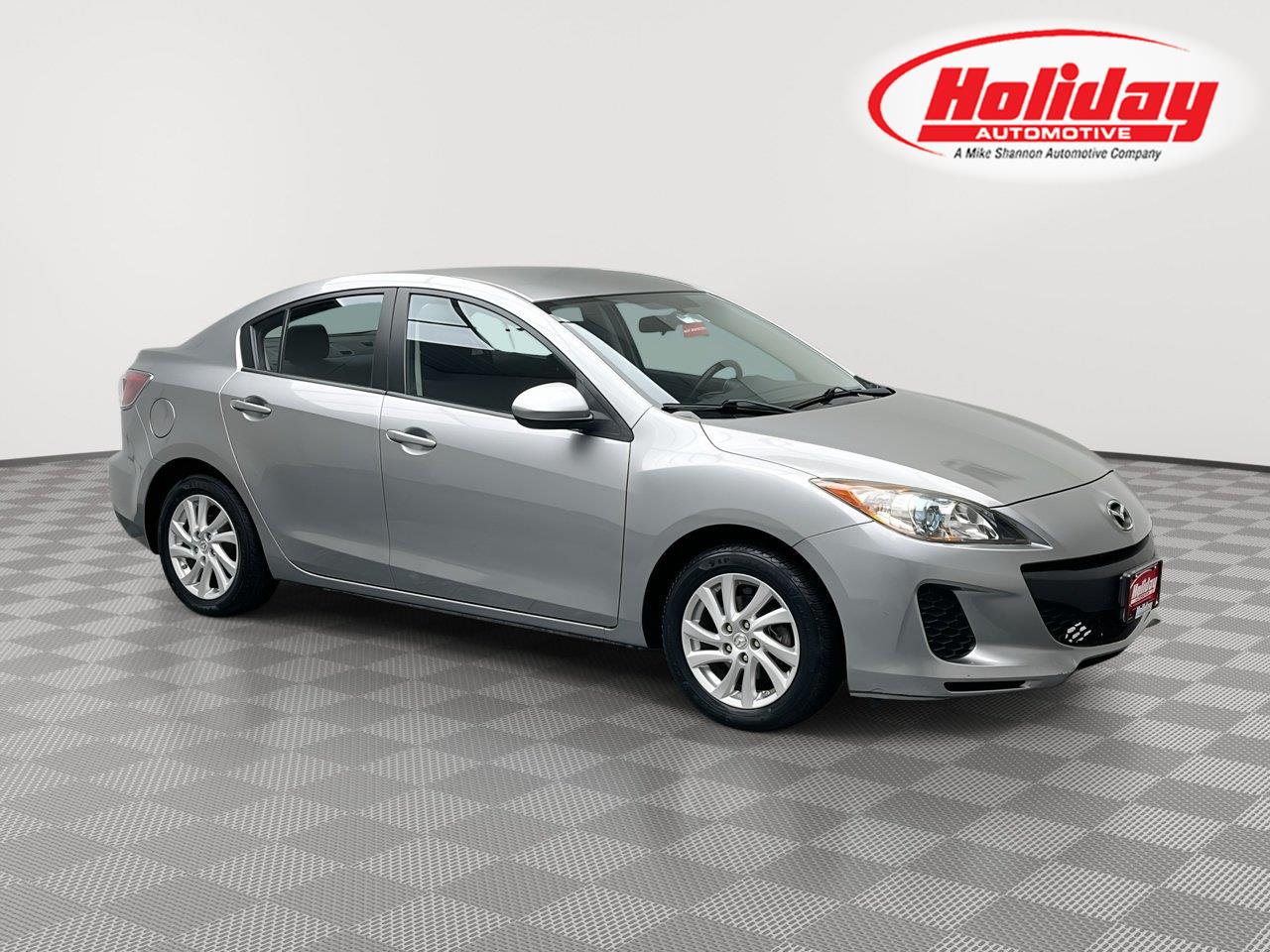 Liquid Silver Metallic 2012 Mazda MAZDA3 Sedan Front-Wheel Drive Automatic