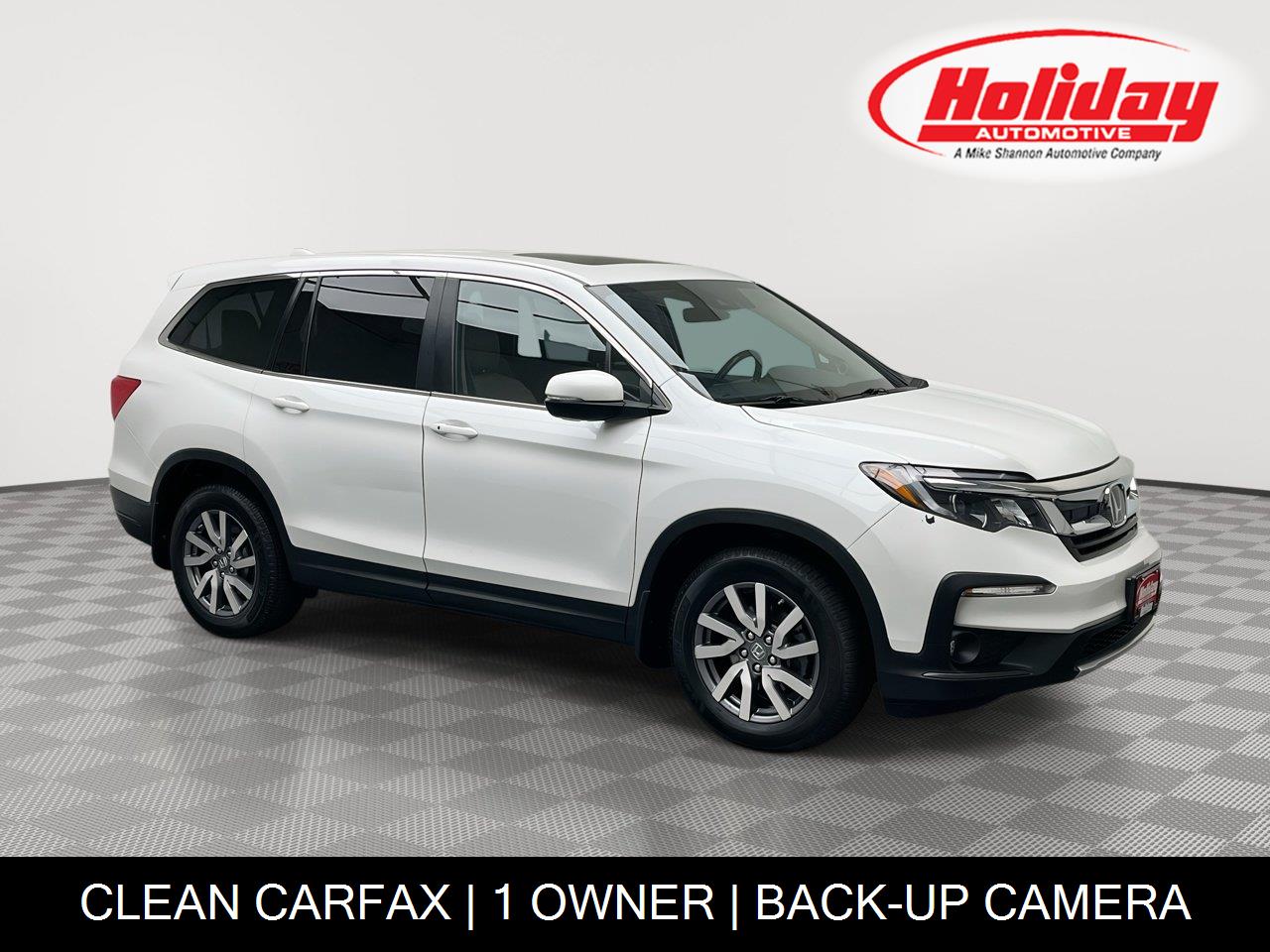 Platinum White Pearl 2020 Honda Pilot SUV / Crossover All-Wheel Drive 6-Speed Automatic