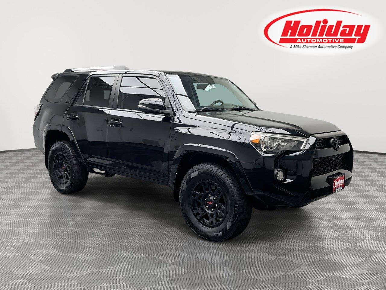 Midnight Black Metallic 2019 Toyota 4Runner SUV / Crossover Four-Wheel Drive 5-Speed Automatic