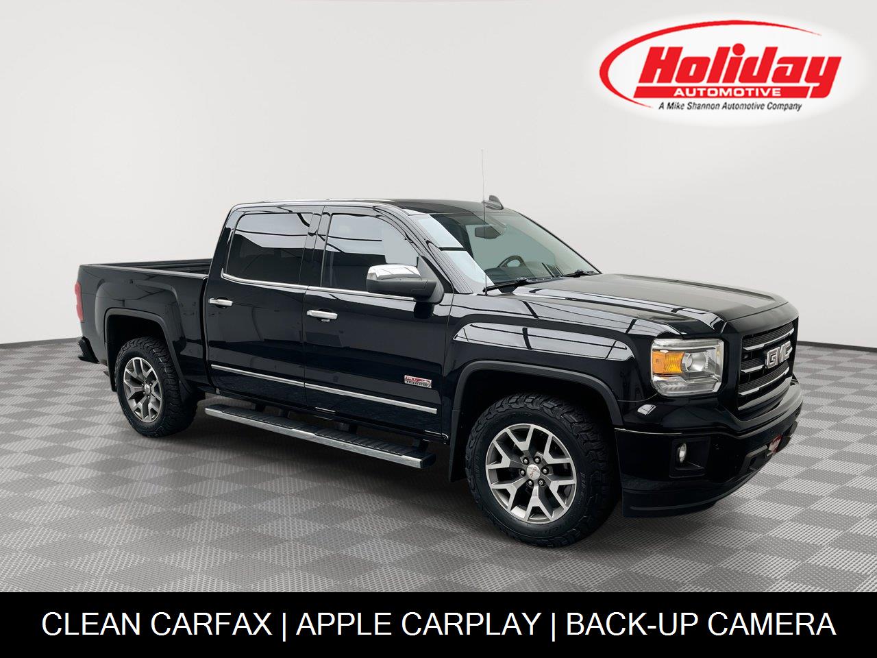 Onyx Black 2015 GMC Sierra 1500 Pickup Truck Four-Wheel Drive 6-Speed Automatic