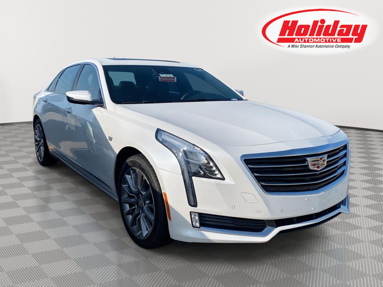 Crystal White Tricoat 2017 Cadillac CT6 Sedan All-Wheel Drive 8-Speed Automatic