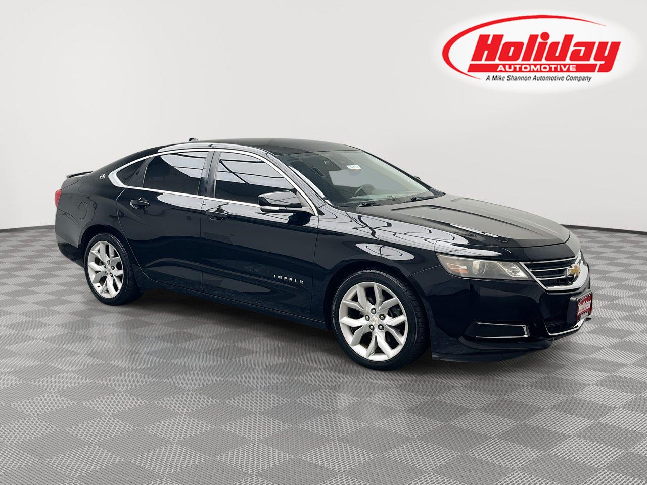 Black 2014 Chevrolet Impala Sedan Front-Wheel Drive 6-Speed Automatic