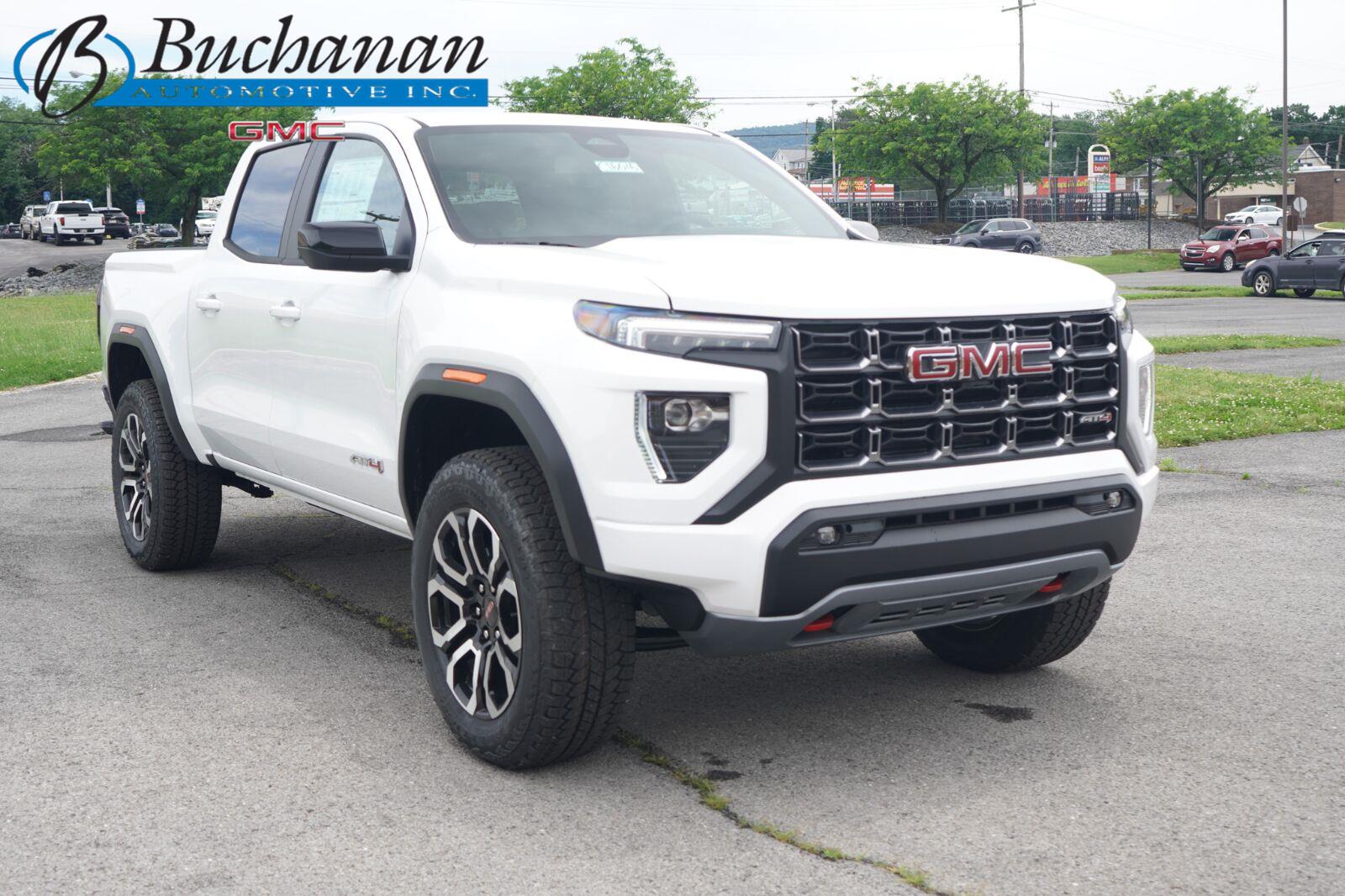 Summit White 2026 GMC Canyon Pickup Truck Four-Wheel Drive 8-Speed Automatic