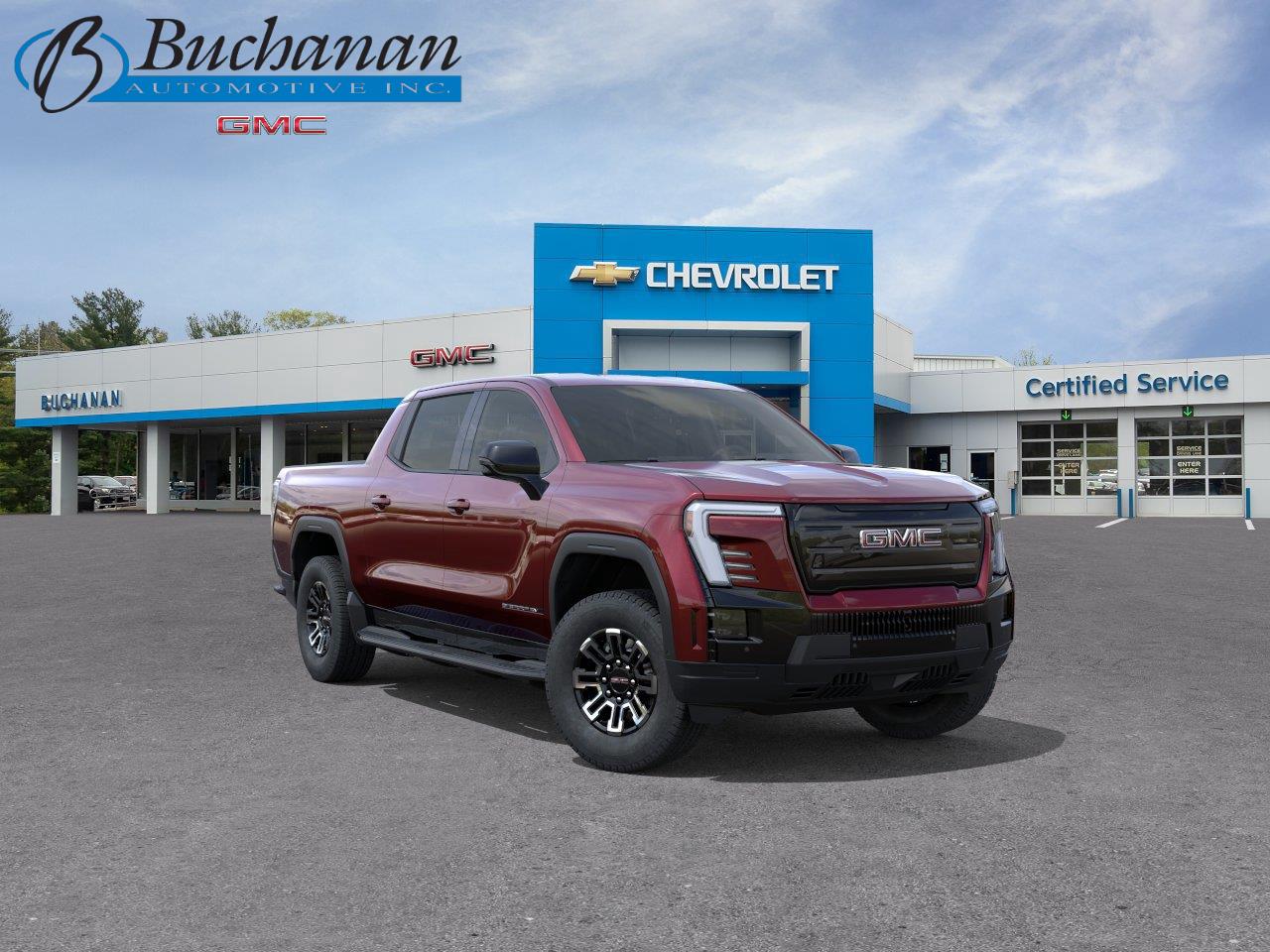 Dark Ember Metallic 2026 GMC Sierra EV Pickup Truck All-Wheel Drive Automatic