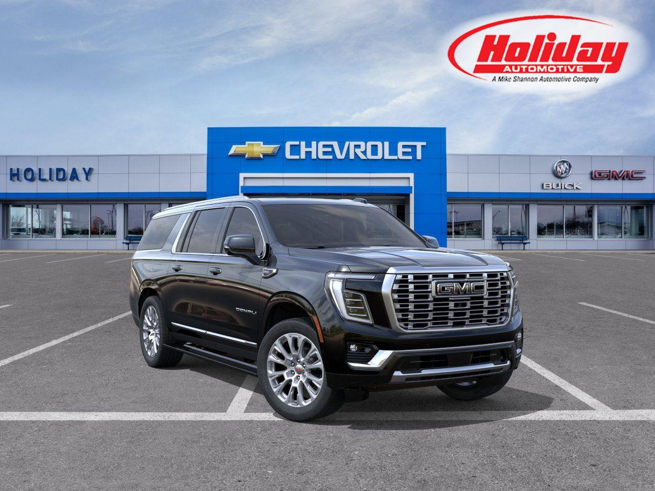 Onyx Black 2026 GMC Yukon XL SUV / Crossover Four-Wheel Drive Automatic