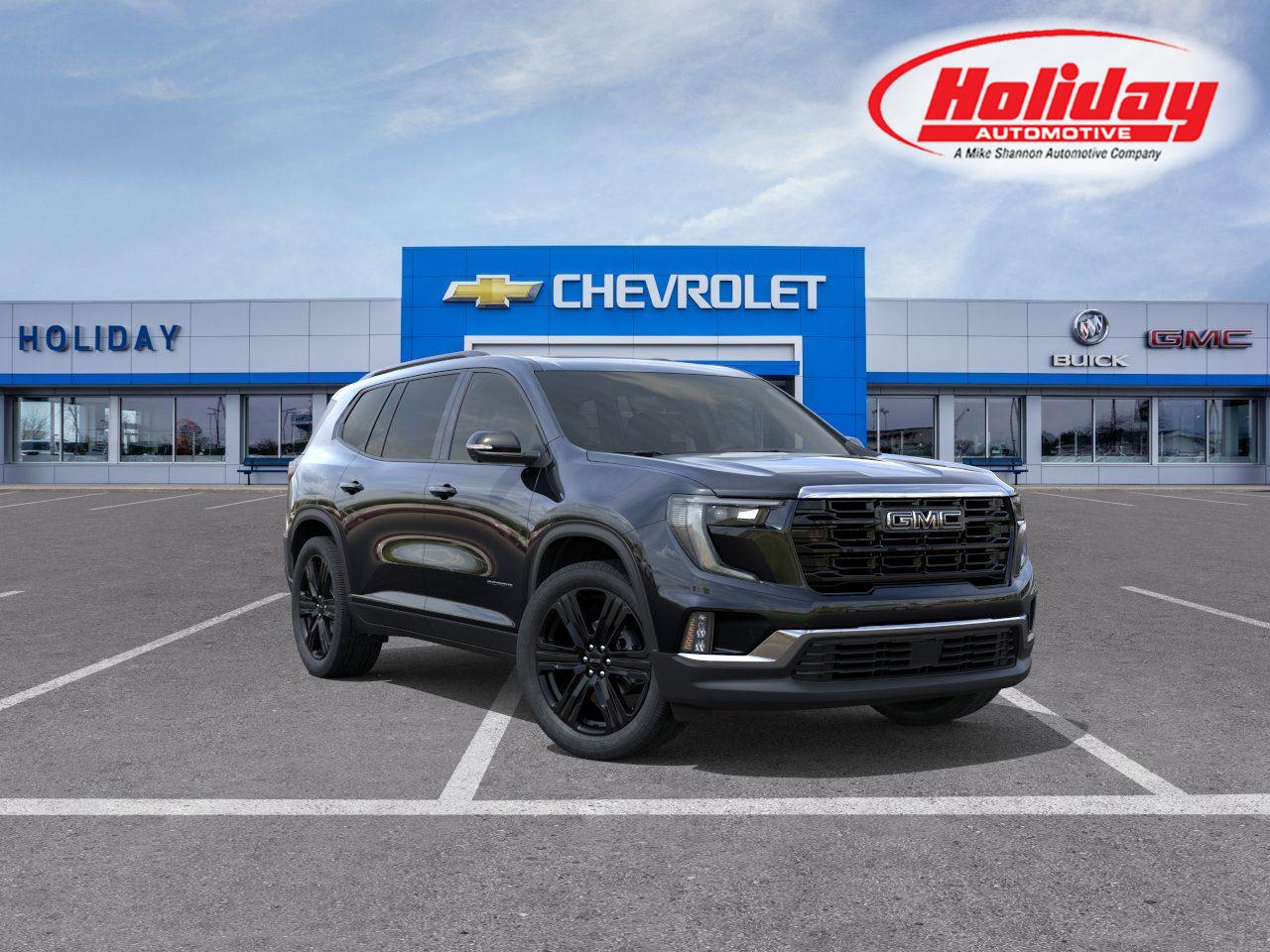 Black (Ebony Twilight Metallic) 2026 GMC Acadia SUV / Crossover Four-Wheel Drive 8-Speed Automatic
