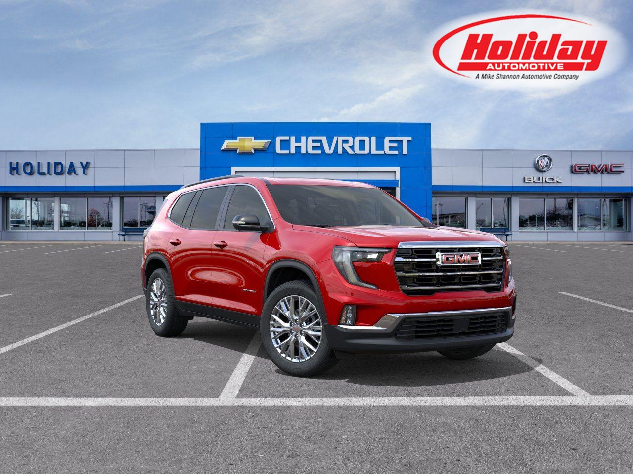 Volcanic Red Tintcoat 2026 GMC Acadia SUV / Crossover Four-Wheel Drive 8-Speed Automatic
