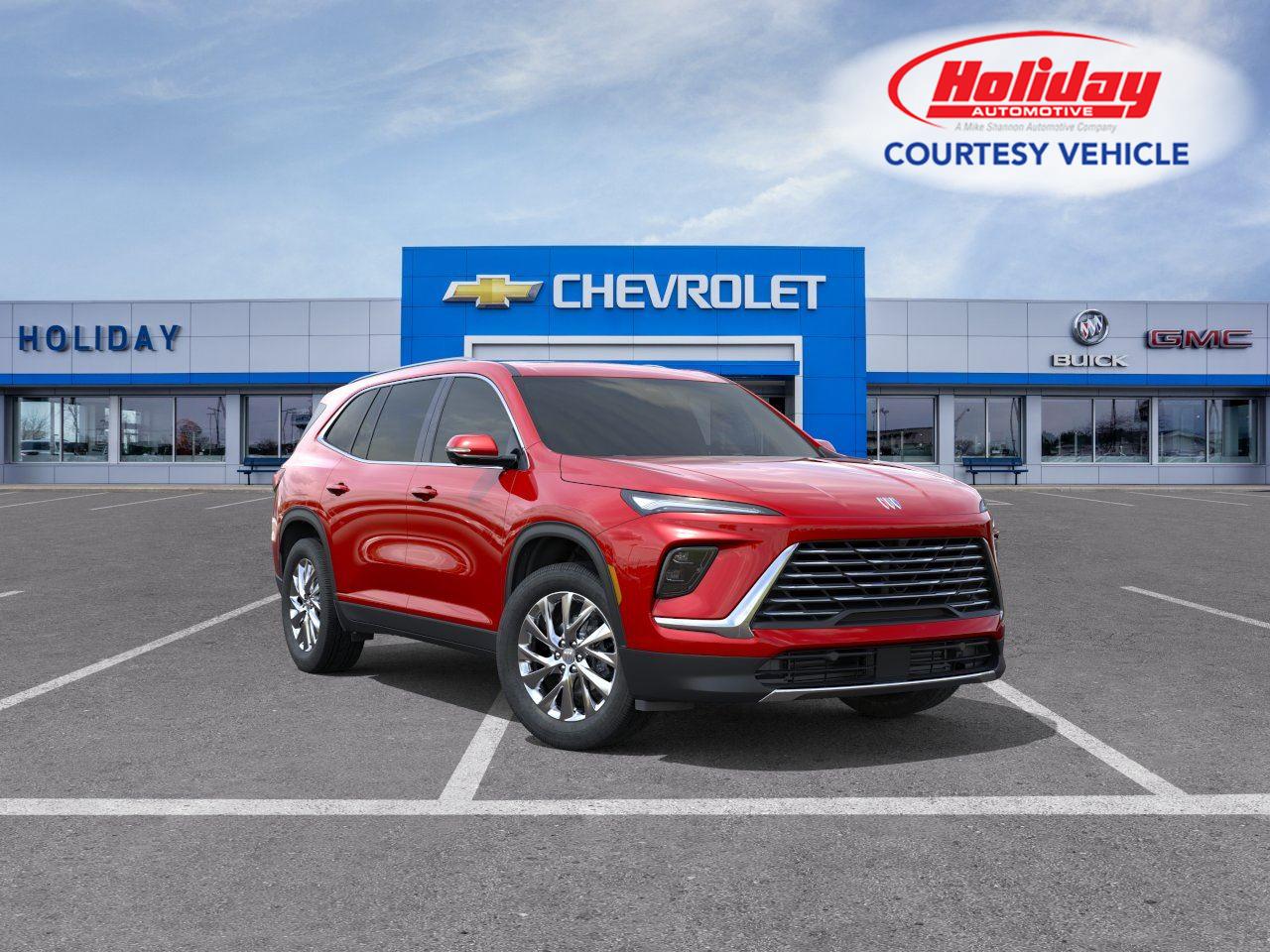 Cherry Red Tintcoat 2026 Buick Enclave SUV / Crossover Four-Wheel Drive 8-Speed Automatic