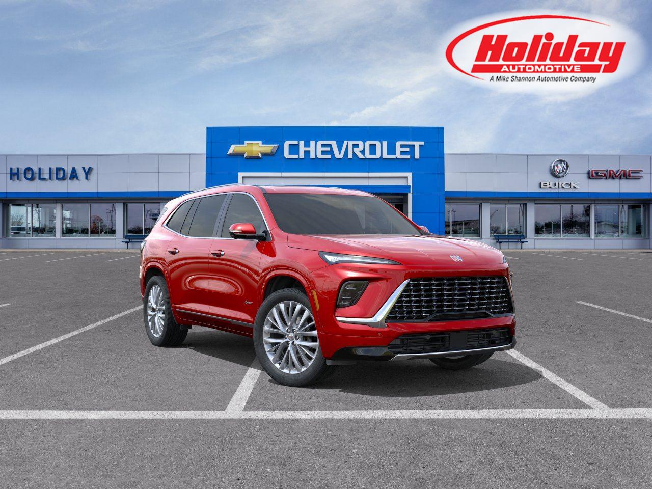 Cherry Red Tintcoat 2026 Buick Enclave SUV / Crossover Four-Wheel Drive 8-Speed Automatic