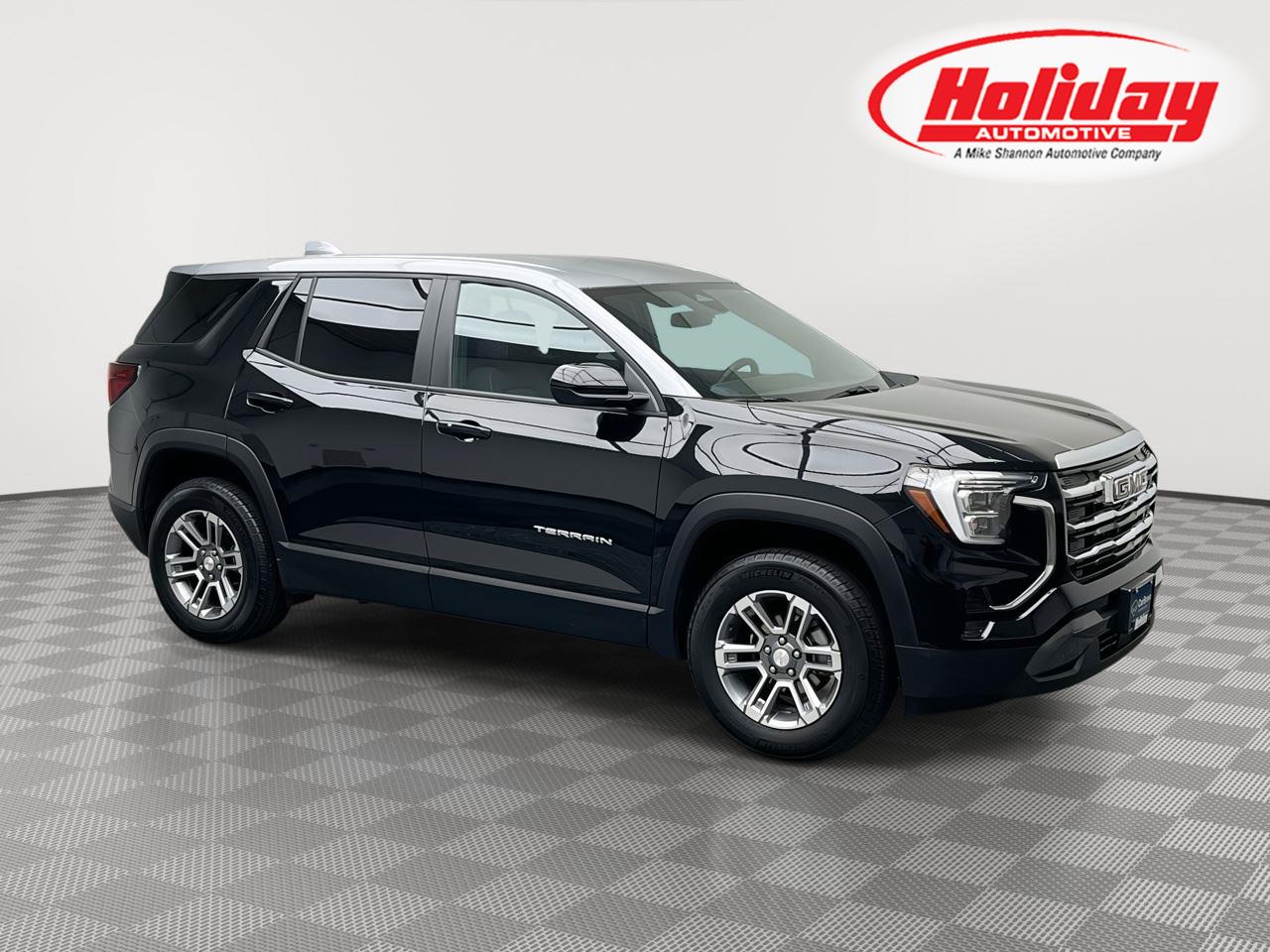 Black (Ebony Twilight Metallic) 2025 GMC Terrain SUV / Crossover Four-Wheel Drive 8-Speed Automatic Overdrive