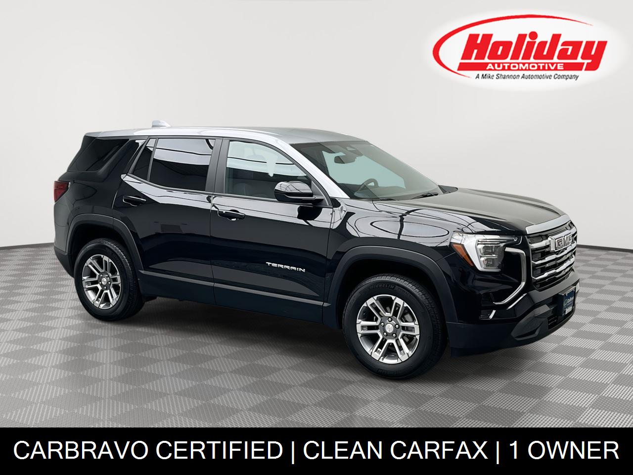 Black (Ebony Twilight Metallic) 2025 GMC Terrain SUV / Crossover Four-Wheel Drive 8-Speed Automatic Overdrive