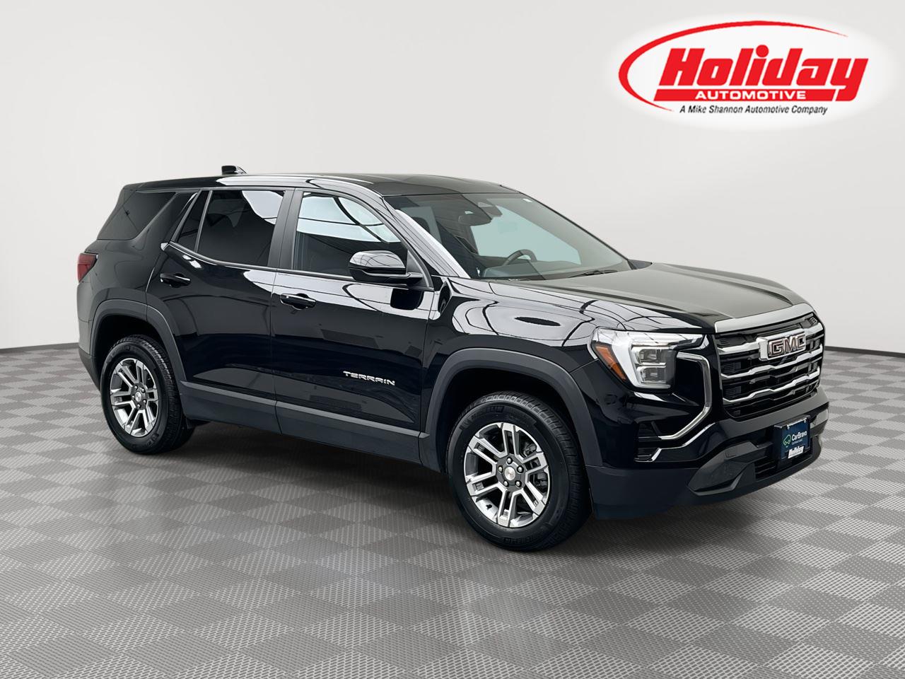 Black (Ebony Twilight Metallic) 2025 GMC Terrain SUV / Crossover Four-Wheel Drive 8-Speed Automatic Overdrive
