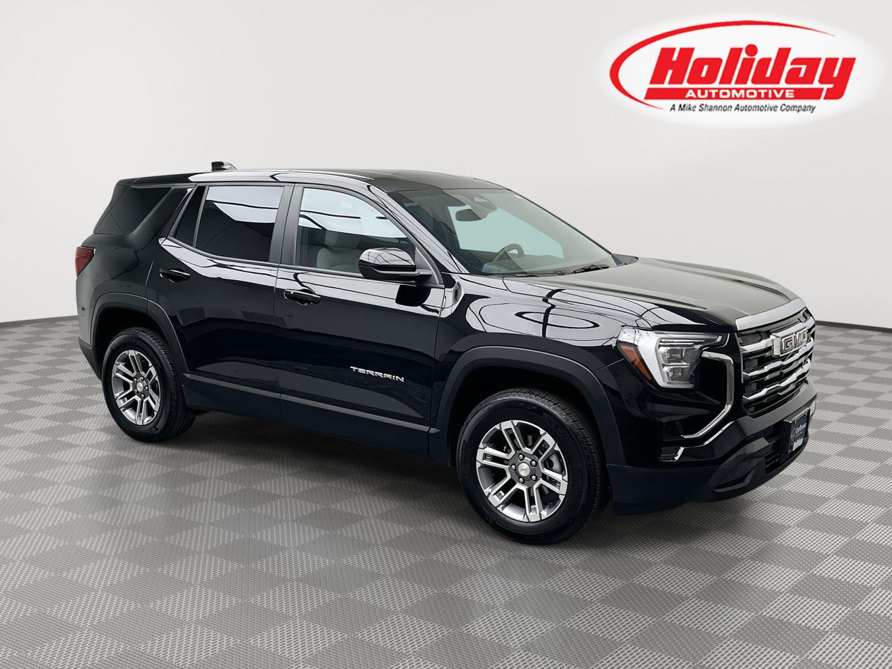Black (Ebony Twilight Metallic) 2025 GMC Terrain SUV / Crossover Four-Wheel Drive 8-Speed Automatic Overdrive
