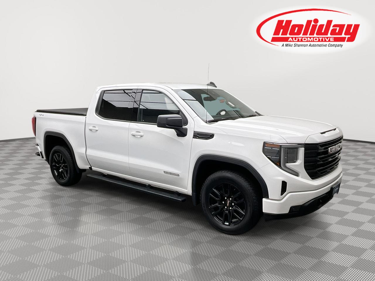 White 2024 GMC Sierra 1500 Pickup Truck Four-Wheel Drive Automatic
